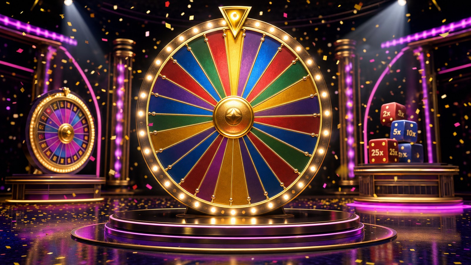 Shuffle game shows studio