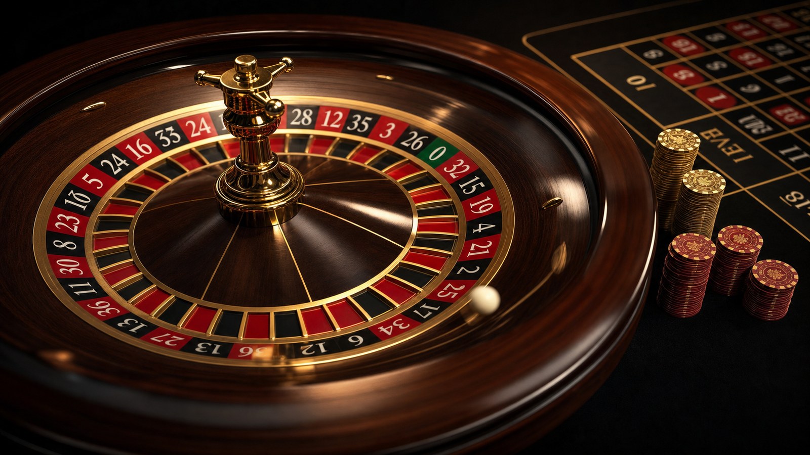 Shuffle roulette wheel