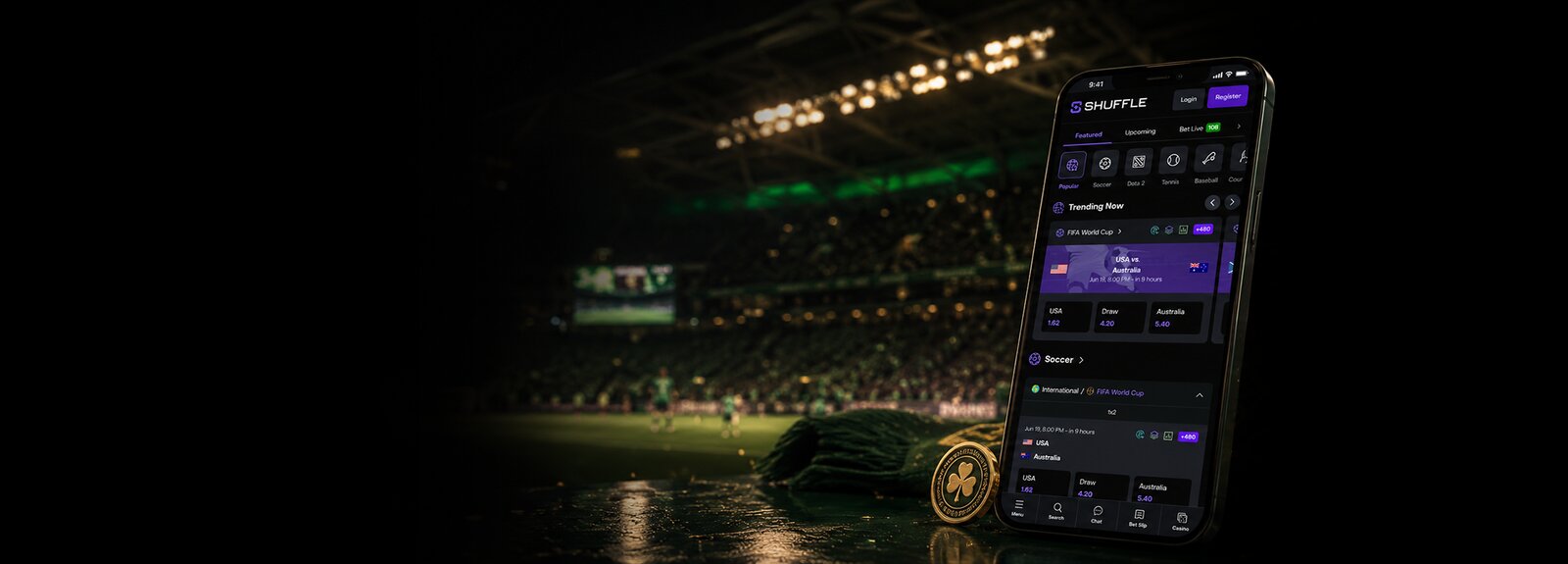 PotsOfGold live betting hero